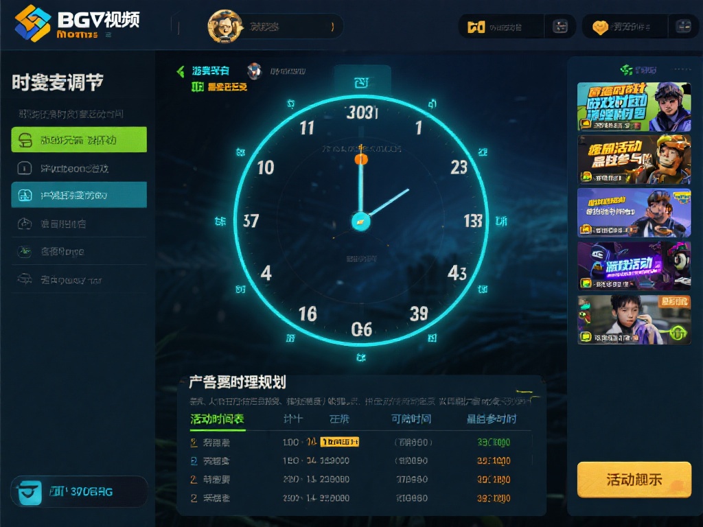 时差调整的首要任务是在游戏时间上做出合理规划。许多