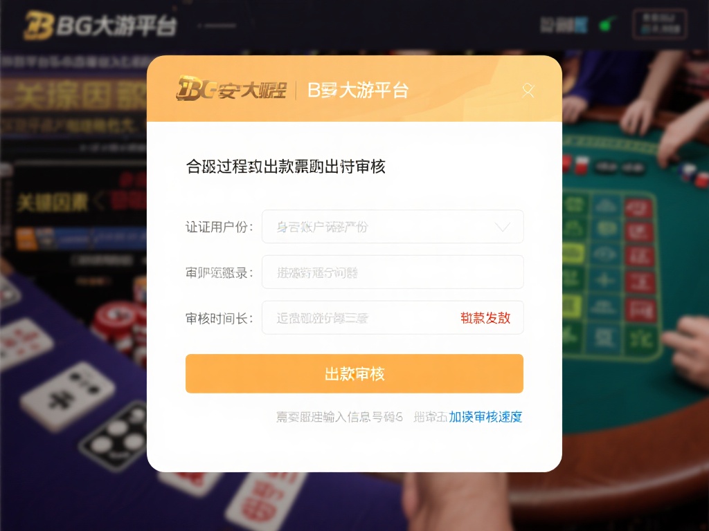 深度揭秘BG大游平台出款机制与相关风险 为了保证过程的透明性与安全性,BG大游平台需要对出